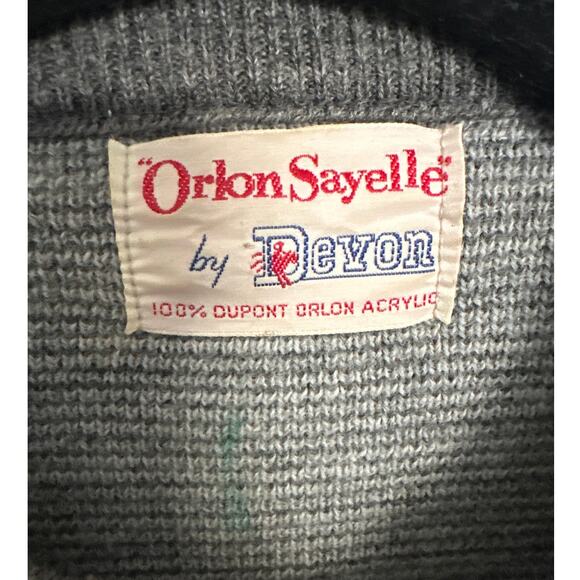 Vintage Orlon Sayelle by Devon Cardigan See Measurements - Picture 2 of 5